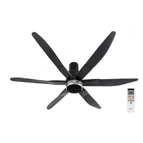 Quạt trần Panasonic F-70ZBP: 6 cánh, Có Điều khiển, chiều dài ti 40cm, Đường kính cánh 180cm