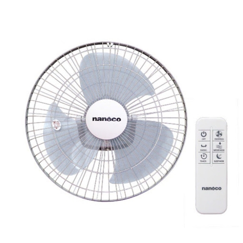 Quạt đảo trần màu xám Panasonic NOF1603G-RC - Đường kính cánh 40cm, Có remote