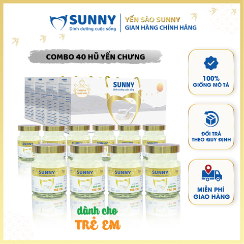 Yến sào dành cho trẻ em