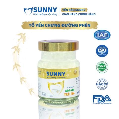 Yến sào dành cho trẻ em