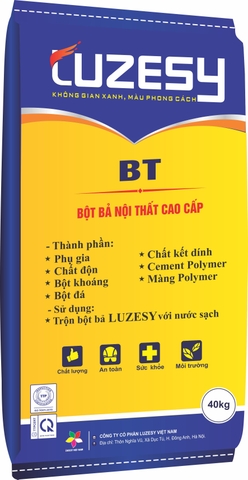Bột bả LUZESY nội thất