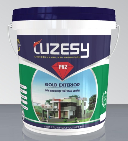 LUZESY - GOLD. EXT Sơn mịn ngoại thất màu chuẩn