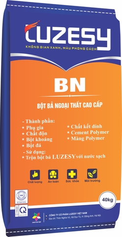 Bột bả LUZESY ngoại thất