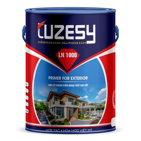 LUZESY - PRIMER FOR EXTERIOR Sơn lót kháng kiềm ngoại thất cao cấp