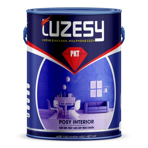 LUZESY - POSY Sơn nội thất cao cấp màu chuẩn