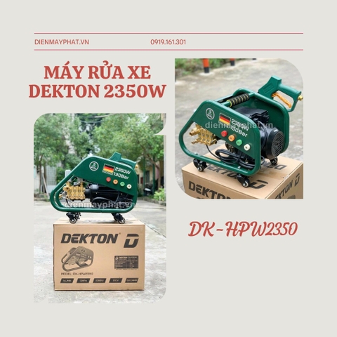 Máy Rửa Xe Dekton 2350W DK-HPW2350-chính hãng