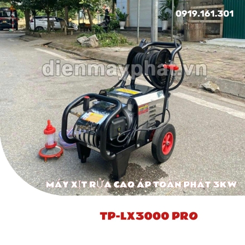 Máy xịt rửa cao áp Toàn Phát 3kW TP-LX3000 PRO