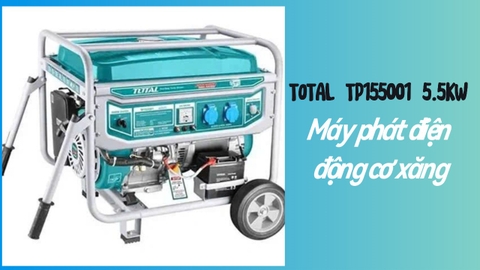 Máy phát điện động cơ xăng TOTAL TP155001 5.5kW