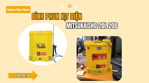Bình phun xịt điện Mitsukaisho 20L 20D - Bạn của nhà nông