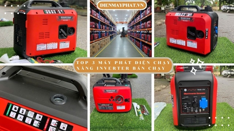 Top 3 máy phát điện inverter HAKUDA 2-4KW: Giải pháp điện dự phòng hoàn hảo cho gia đình & kinh doanh nhỏ