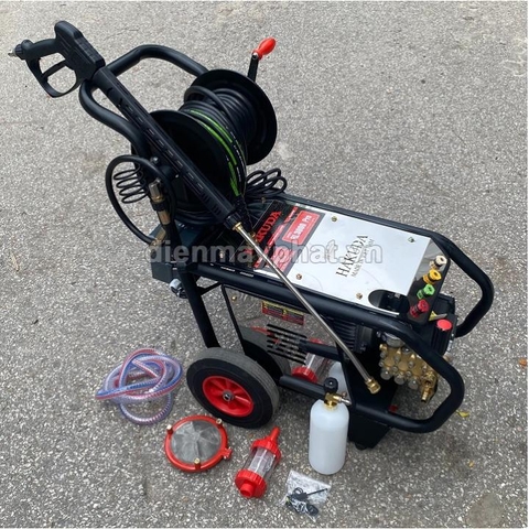 Máy Phun Xịt Rửa Xe Cao Áp Hakuda 3Kw RL3000 Pro Piston Sứ