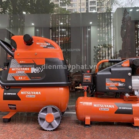 Máy nén khí có dầu Mitsuyama 3HP 12L TL-12L - Mạnh mẽ, bền bỉ, nhỏ gọn