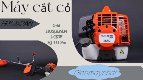 Máy cắt cỏ 2 thì HUSJAPAN 2.0KW HJ-551 Pro