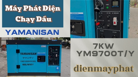 Ứng Dụng Máy Phát Điện Chạy Dầu 7Kw Yamanisan YM9700T/Y