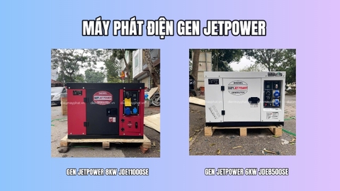 Máy phát điện GEN JETPOWER - Lựa chọn tối ưu, hoàn hảo, thiết kế sang trọng