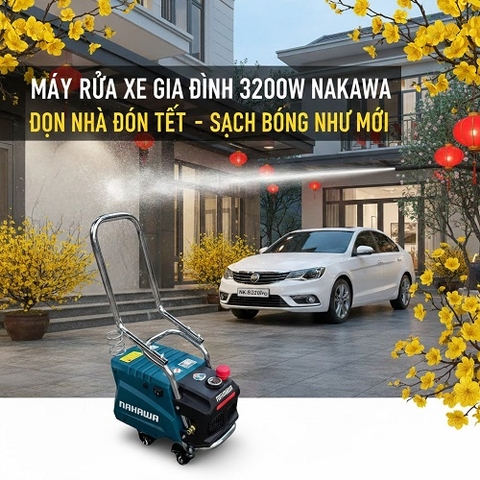 Máy Rửa Xe NAKAWA NK-MP3200Pro: 