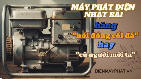 Máy phát điện Nhật bãi: Hàng 