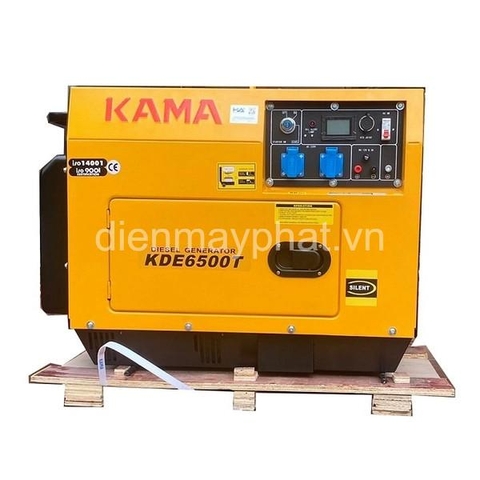 Máy phát điện chạy dầu Kama 5Kw KDE6500T