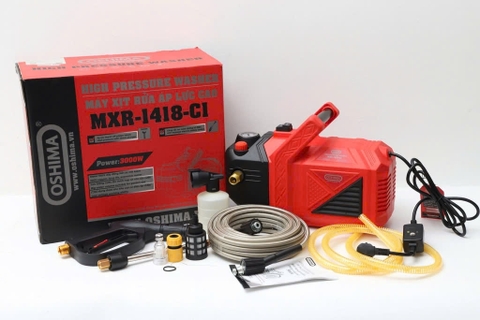 Tại sao nên mua máy rửa xe mini gia đình Oshima 3000W MXR-1418-C1?
