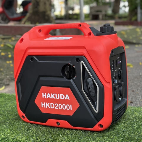 Máy phát điện chạy xăng biến tần HAKUDA 2KW HKD2000I siêu cách âm