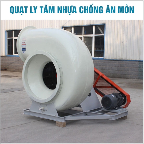 Đặc điểm của quạt ly tâm composite chống ăn mòn