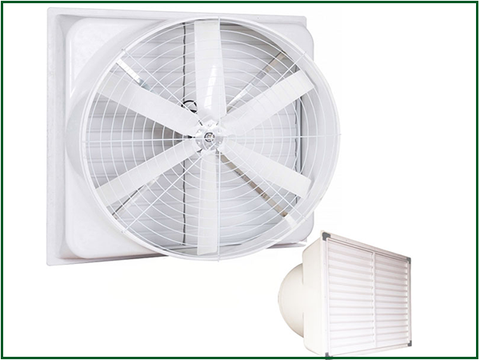 Giải pháp lưu thông không khí với quạt hút composite