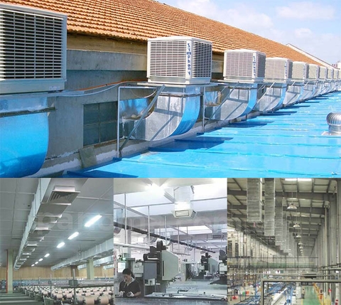 Những lợi ích khi lắp đặt máy làm mát trong các nhà xưởng