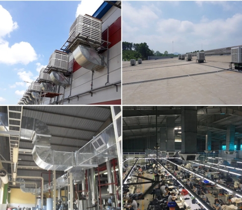 Những lưu ý khi thiết kế hệ thống làm mát nhà xưởng đạt hiệu quả cao