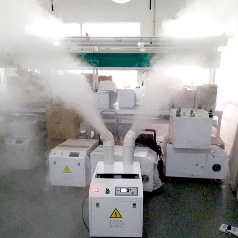 Ứng dụng phổ biến của máy tạo ẩm phun sương công nghiệp