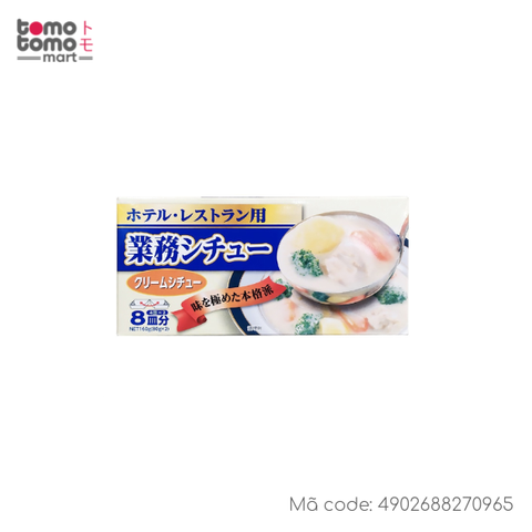 KOBE BUSSAN-Viên sốt kem kiểu Nhật 160g/hộp T60