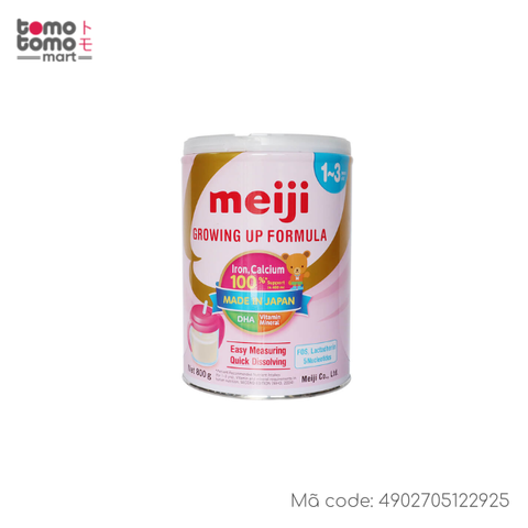 MEIJI-Sữa Meiji số 9 dạng lon 800g (trẻ từ 1-3 tuổi)