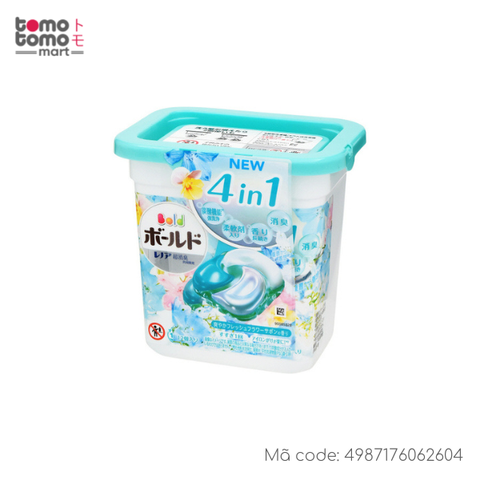 P&G-Viên giặt 4D màu xanh 12 viên/hộp