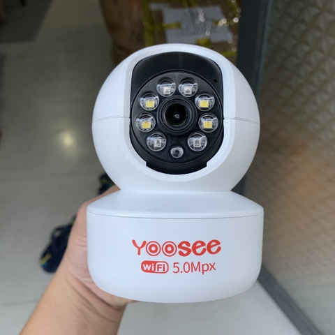 Camera YOOSEE HK216S Xoay 360 Độ HD 2M 1080p- Đàm Thoại 2 Chiều- Báo Động Chống Trộm- Ban Đêm Có Màu- Wifi Không Dây Trong Nhà