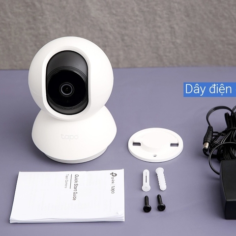 Camera wifi TP-Link Tapo C200 1080P (2MP) Xoay 360 Độ, Đàm Thoại 2 Chiều, Báo Động Chống Trộm  (Chính Hãng TP-Link Việt Nam)
