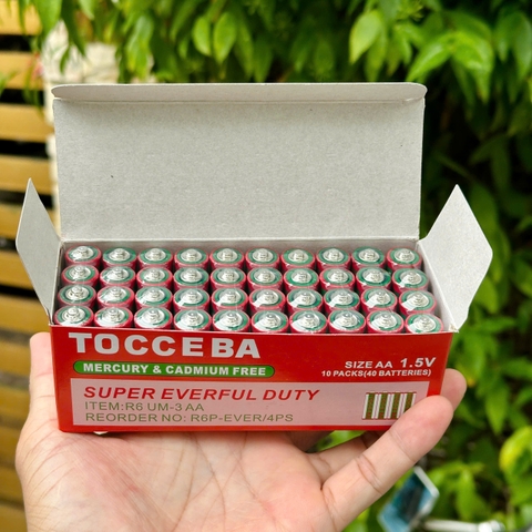 HỘP 40 Viên Pin AA - AAA TOSHIBA Thích Hợp Với Các Thiết Bị Điện Tử Pin nhập khẩu