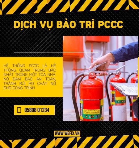 BẢNG GIÁ DỊCH VỤ BẢO TRÌ HỆ THỐNG PCCC