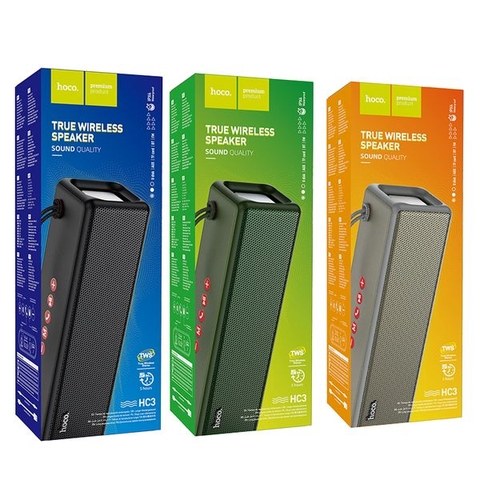 [SE214]Loa Bluetooth Hoco HC3 Bounce BT V5.0 chống nước IPX4, kết nối 2 loa, CS 10W