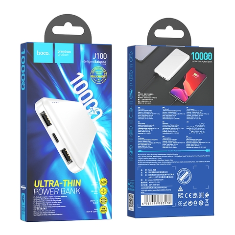 [SE129]PIN DỰ PHÒNG HOCO J100-10000MAH