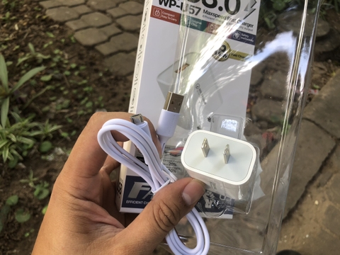 [SE46]Bộ Sạc nhanh Wekome U57 micro Usb 18W QC 3.0
