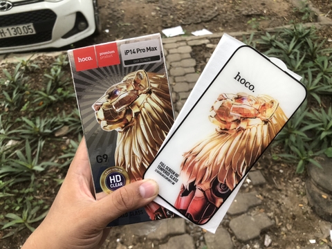 [SE8.3] Cường Lực Hoco G9 iphone 14 Promax  đen Full mà hình