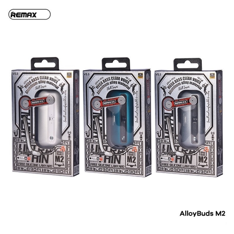 [SE170]TAI NGHE TRUE WIRELESS BLUETOOTH REMAX ALLOYBUDS M2