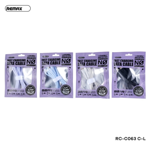 [SE40] CÁP TYPE C RA LIGHNING (PD) REMAX RC-C063
