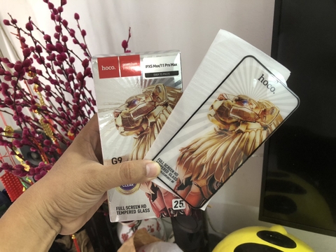 [SE8.3]Cường Lực Full màn Hình Hoco G9 XSMAX/11 promax