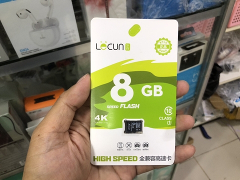[SE58]Thẻ nhớ Lecun 8G class 10 bảo hành 5 năm