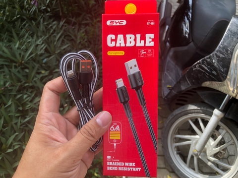 [SE11] Cáp sạc dù SYC LY-10I Iphone