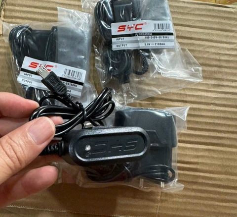 [SE14.6]Sạc Liền dây SYC đầu micro/8600 chân dài, chuyên dùng máy cỏ, máy TQ Chân dài