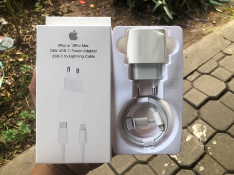 [SE41] Bộ Sạc Iphone 13 promax chuẩn 20W chân tròn