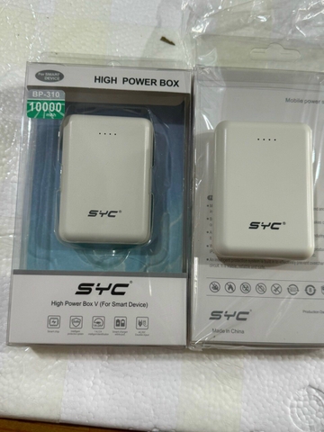 [SE83]Pin sạc Dự Phòng SYC BP-310 10000 mah