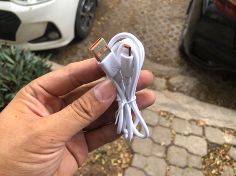 [SE4.8]Cáp Sạc Type C 6A Đồng PVC-80