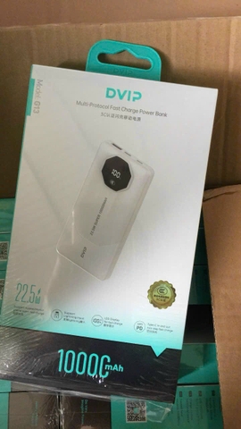 [SE148] Sạc Dự Phòng DVIP G13 10000 MAH QC3.0 + PD